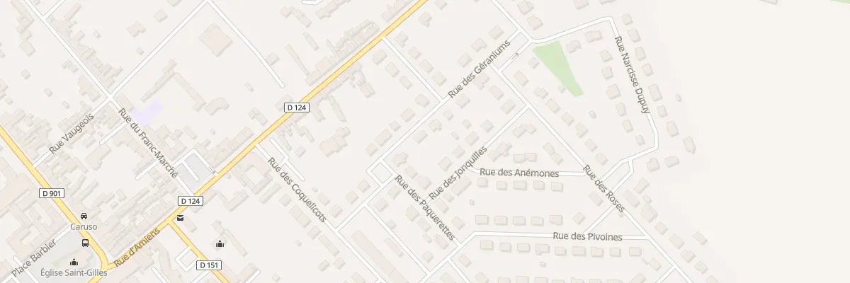 Plan du 11 Rue des Géraniums à Grandvilliers