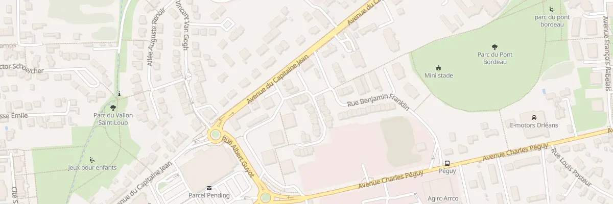 Plan du 2 Rue des Hauts de Saint-Loup à Saint-Jean-de-Braye
