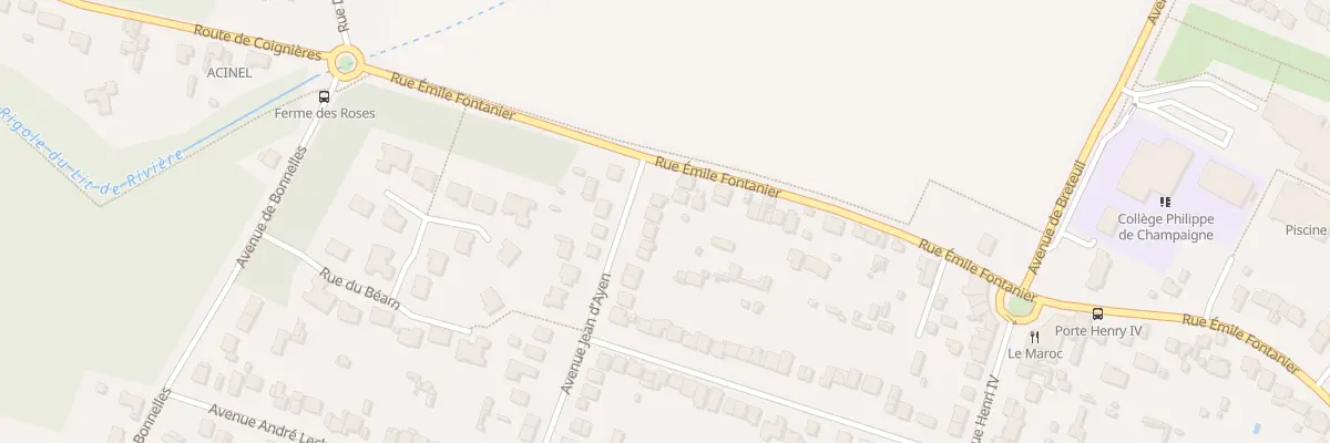 Plan du 7 Av Jean d’Ayen au Mesnil-Saint-Denis
