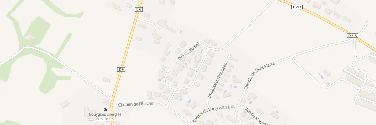 Plan du 21 Rue du Riu Bel à Fendeille