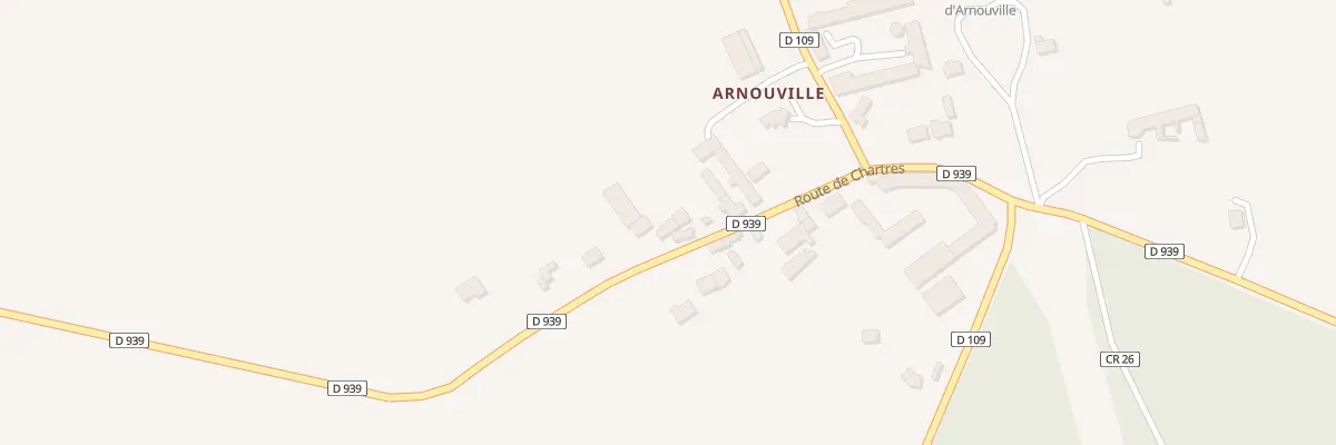 Plan du 26 Rte de Chartres à Gommerville