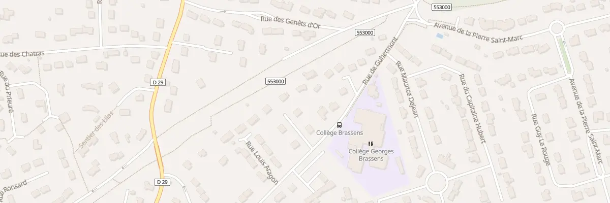 Plan du 31B Rue de Guhermont à Saint-Arnoult-en-Yvelines