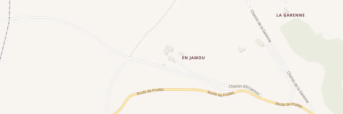 Plan du 324 Che d’En Jamou à Bertre