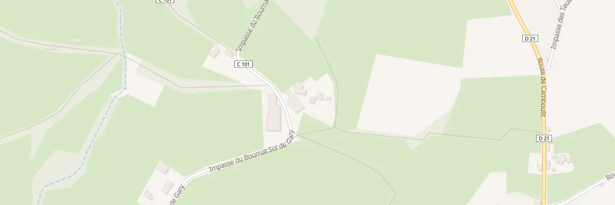 Plan du 5081 Sol de Gary à Camboulit
