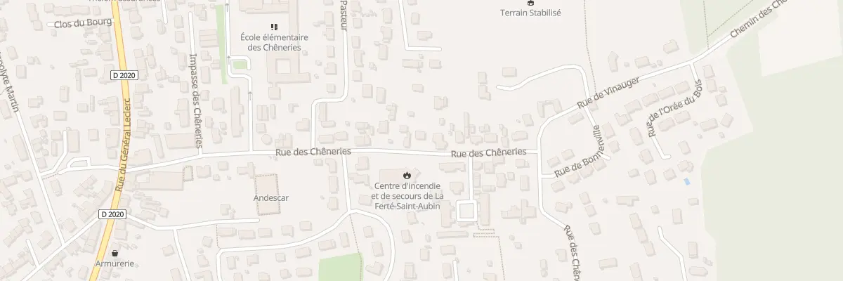 Plan du 27B Rue des Chêneries à La Ferté-Saint-Aubin