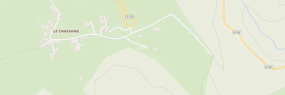 Plan du 24 Le Chassang à Champagnac-la-Prune