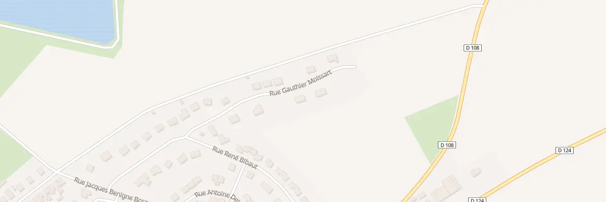 Plan du 12 Rue Gauthier Moissart à Grandvilliers