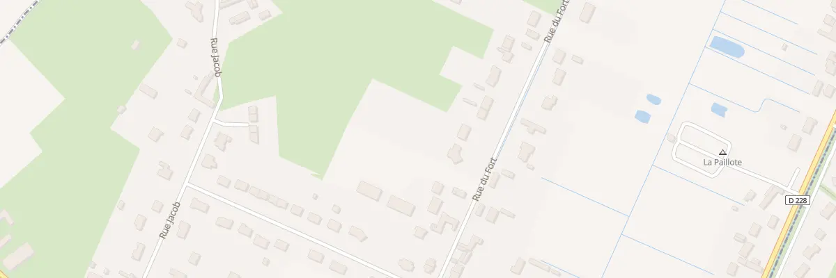 Plan du 891 Rue du Fort à Balinghem