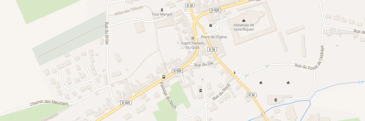 Plan du 12 Rue du Gen de Gaulle à Saint-Riquier