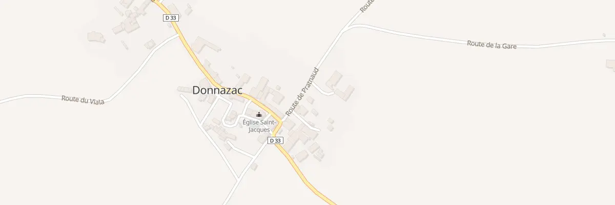 Plan du 5007 Donnazac à Donnazac
