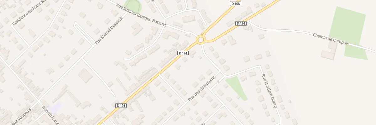 Plan du 46 Rue d’Amiens à Grandvilliers