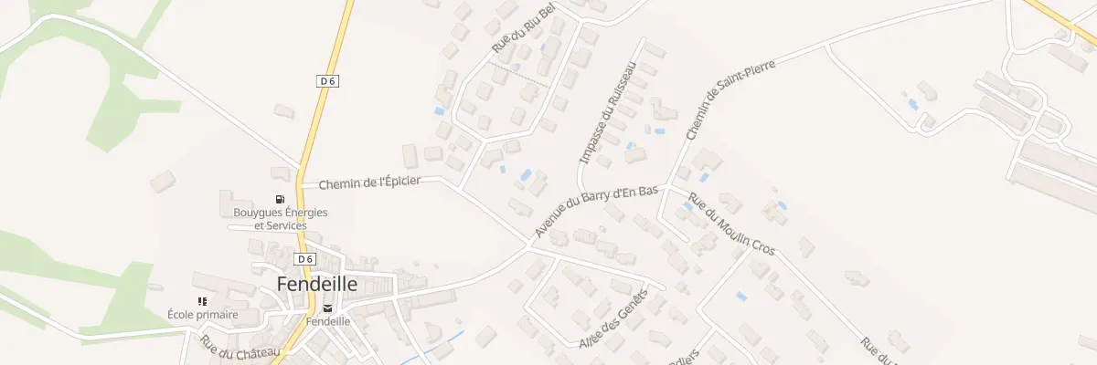 Plan du 115 Av du Barry d’En Bas à Fendeille