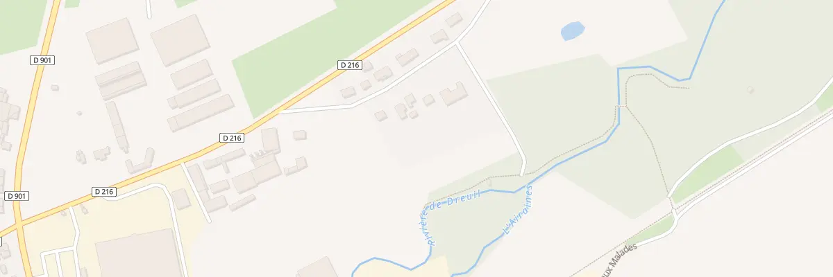 Plan du 5425A Rte de Longpré à Airaines