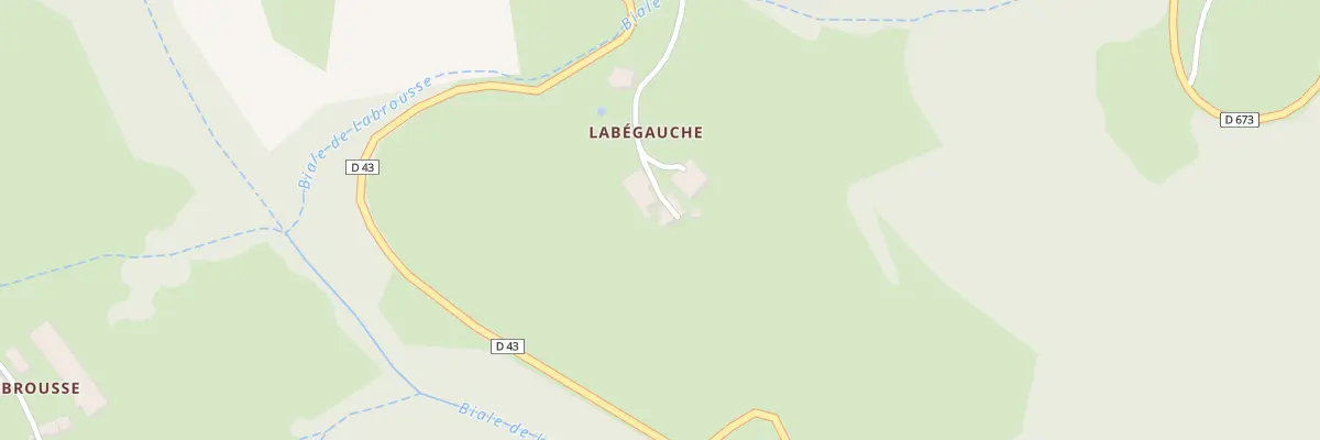 Plan du 218 Chem de la Bégauche à Frayssinhes