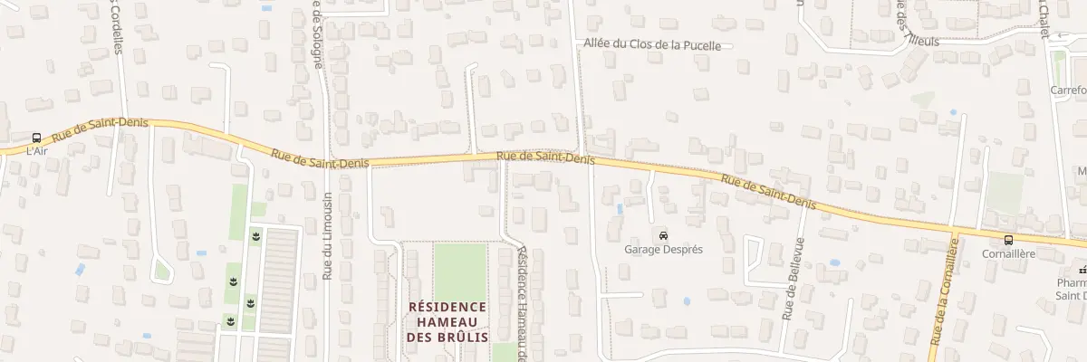 Plan du 757 Rue de Saint-Denis à Saint-Denis-en-Val