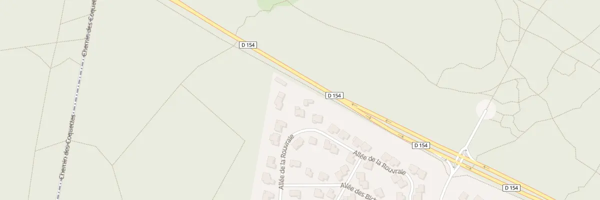 Plan du 38 All de la Rouvraie à Verneuil-sur-Seine