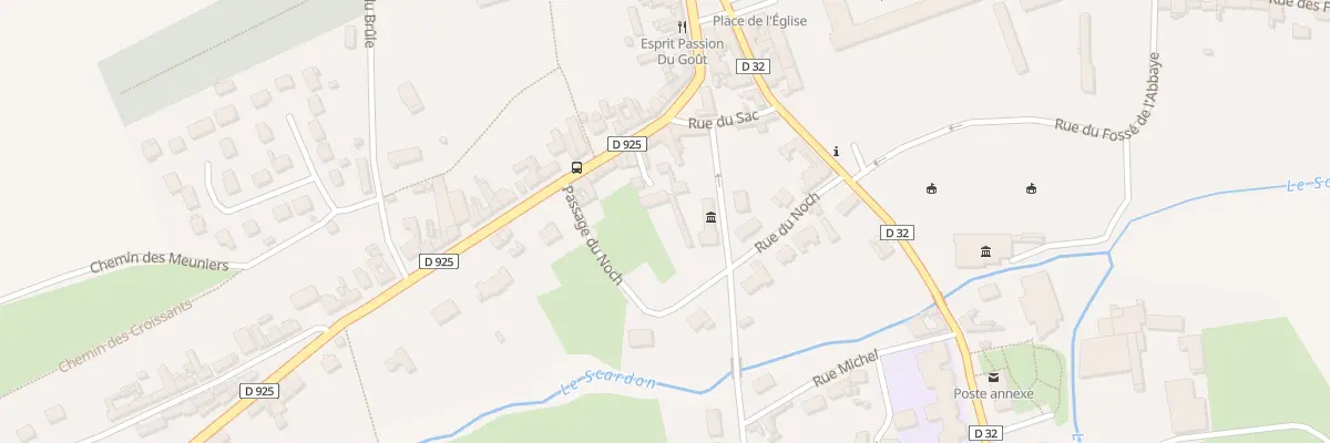 Plan du 9 Rue du Gen de Gaulle à Saint-Riquier