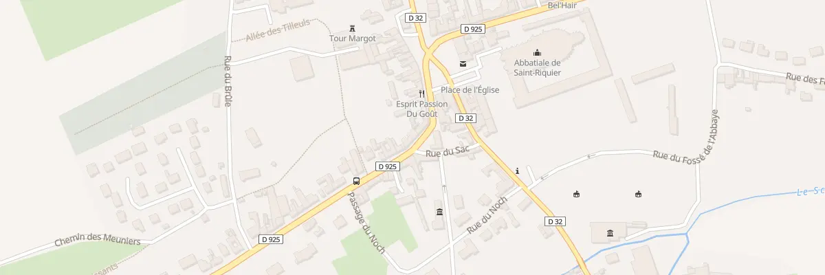 Plan du 10 Rue du Gen de Gaulle à Saint-Riquier
