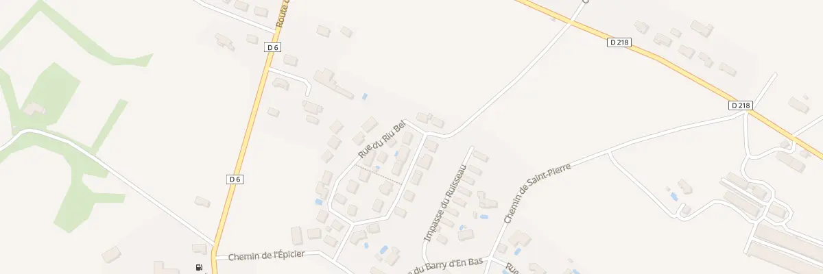 Plan du 1 Rue du Riu Bel à Fendeille