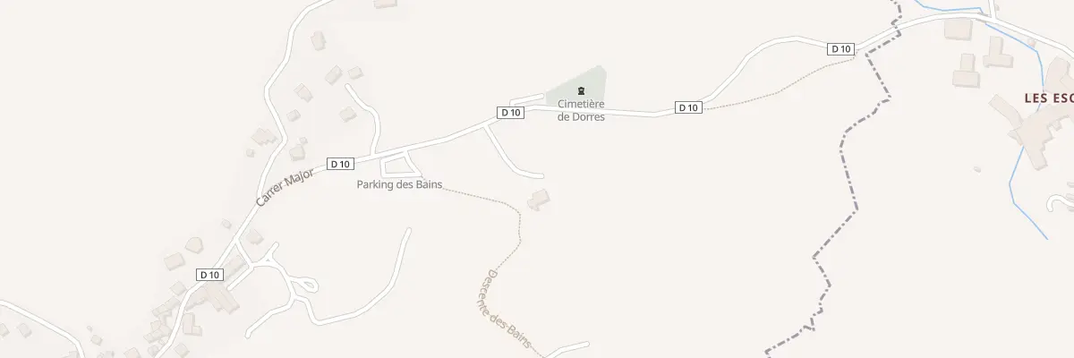 Plan du 2 Rte des Escaldes à Dorres