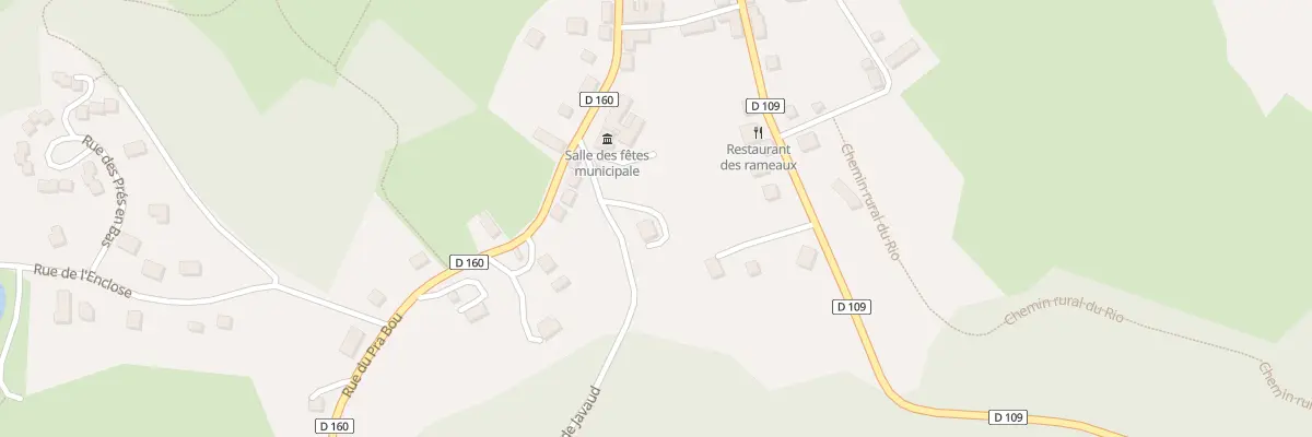 Plan du 1 Rte de Javaud à Tarnac