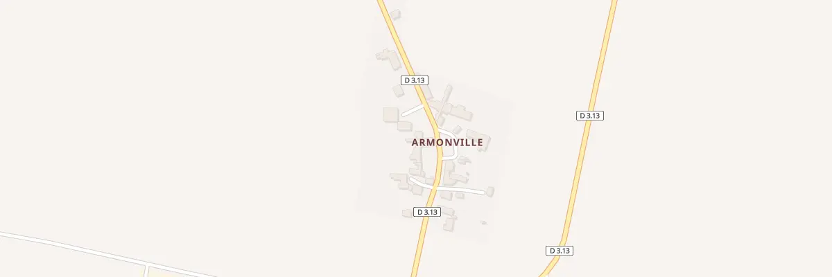 Plan du 8 Armonville à Toury