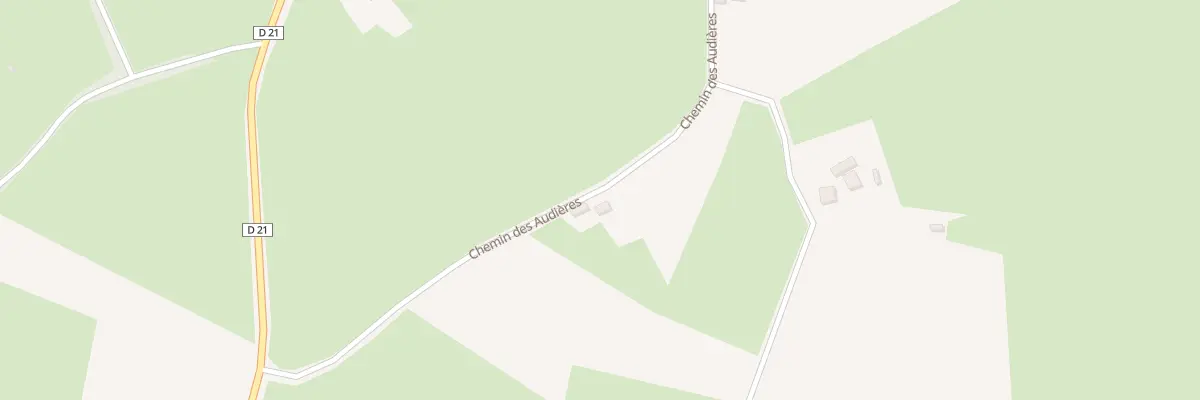 Plan du 795 Che des Audieres à Fons