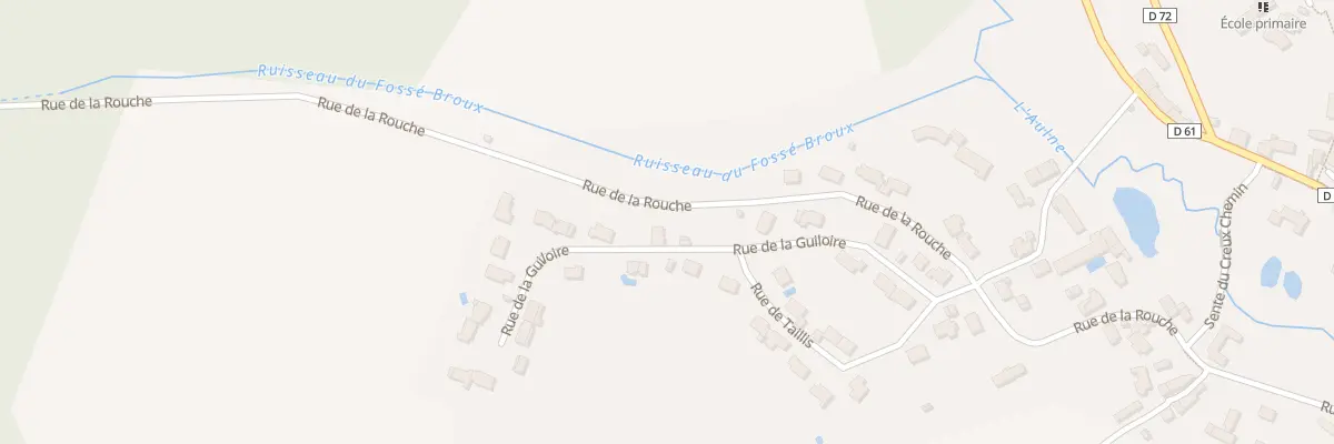 Plan du 10 Rue de la Guiloire à La Celle-les-Bordes