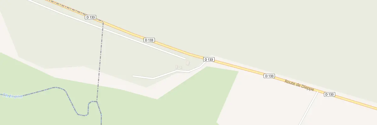 Plan du 9002 Rte de Dieppe à Bonnières