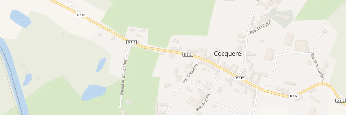 Plan du 6 Rue d’Abbeville A Cocquerel à Cocquerel