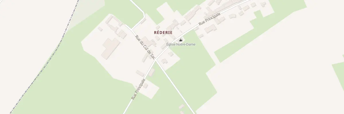 Plan du 18 Rederie à Dargies