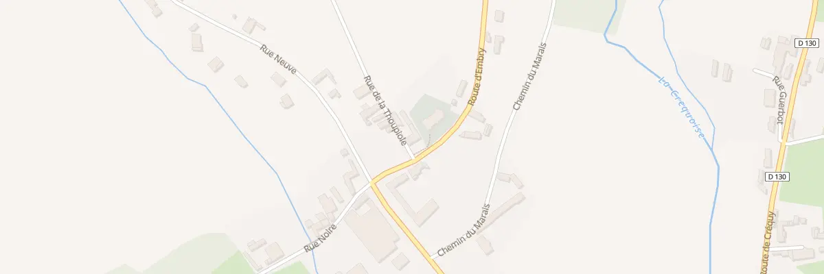 Plan du 2 Rue de la Thoupiole à Hesmond