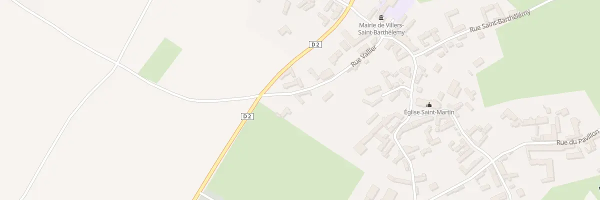 Plan du 167 Rue Vallier à Villers-Saint-Barthélemy
