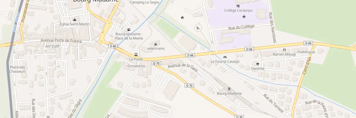 Plan du 19 Les Planes à Bourg-Madame