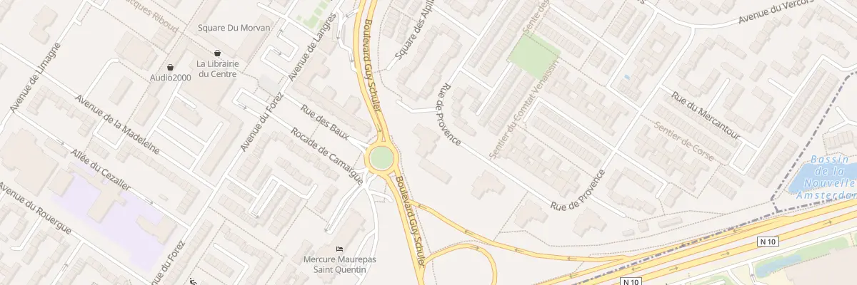 Plan du 25 Rue de Provence à Maurepas