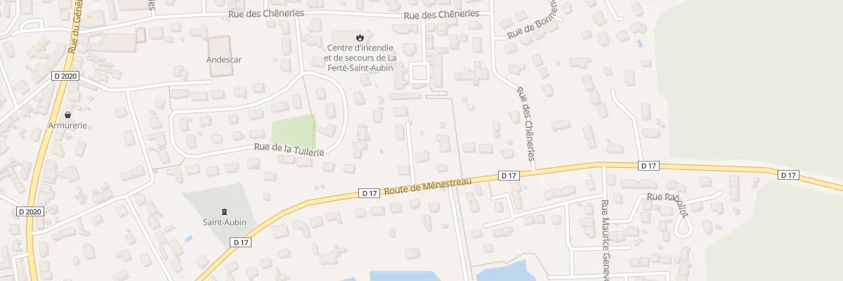Plan du 27 Rte de Menestreau à La Ferté-Saint-Aubin