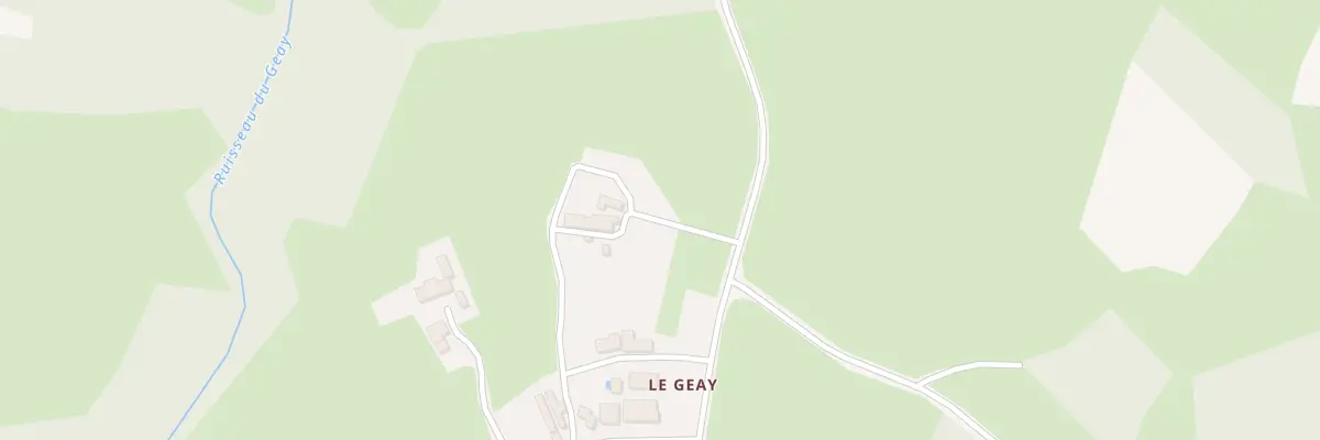 Plan du 4 Le Geay à Moutier-Malcard
