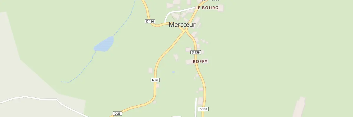 Plan du 5080 Mercoeur à Mercœur