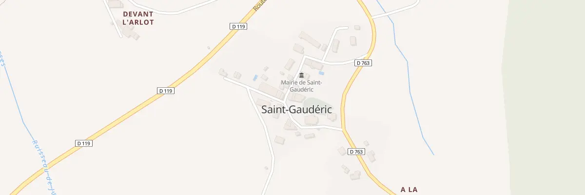 Plan du 5 Le Village à Saint-Gaudéric