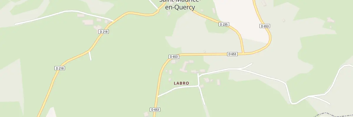 Plan du 5092 Labro Bas à Saint-Maurice-en-Quercy