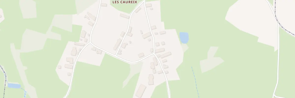 Plan du 62 Les Caureix à Moutier-Malcard
