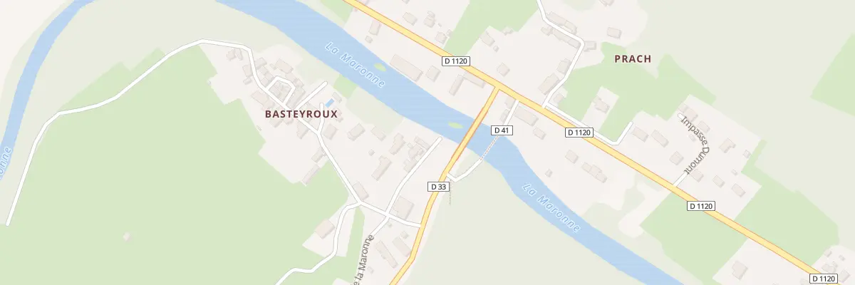 Plan du 7 Imp de la Maronne à Argentat-sur-Dordogne