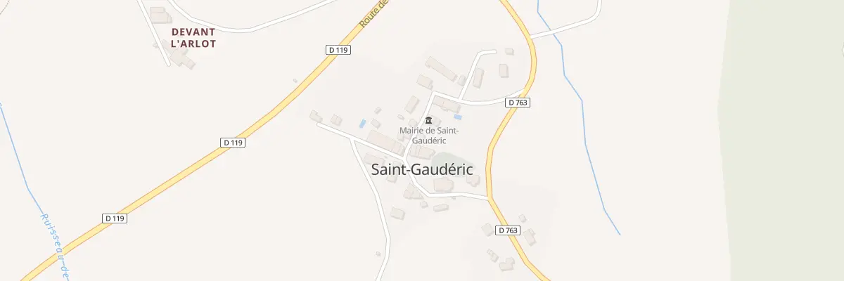 Plan du 4A Le Village à Saint-Gaudéric