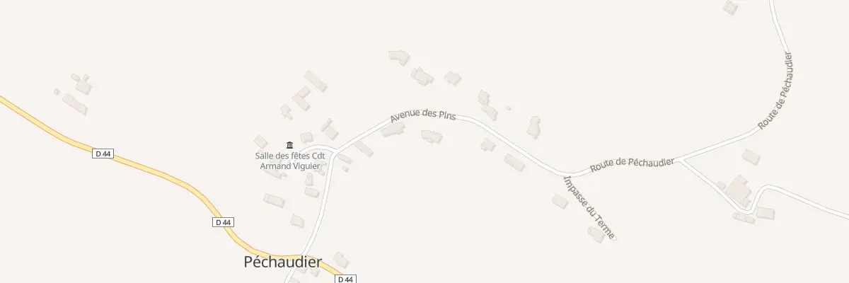 Plan du 5065 Le Plo Bas à Péchaudier