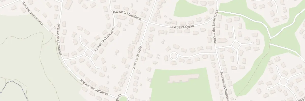 Plan du 21 Av de Sully au Mesnil-Saint-Denis