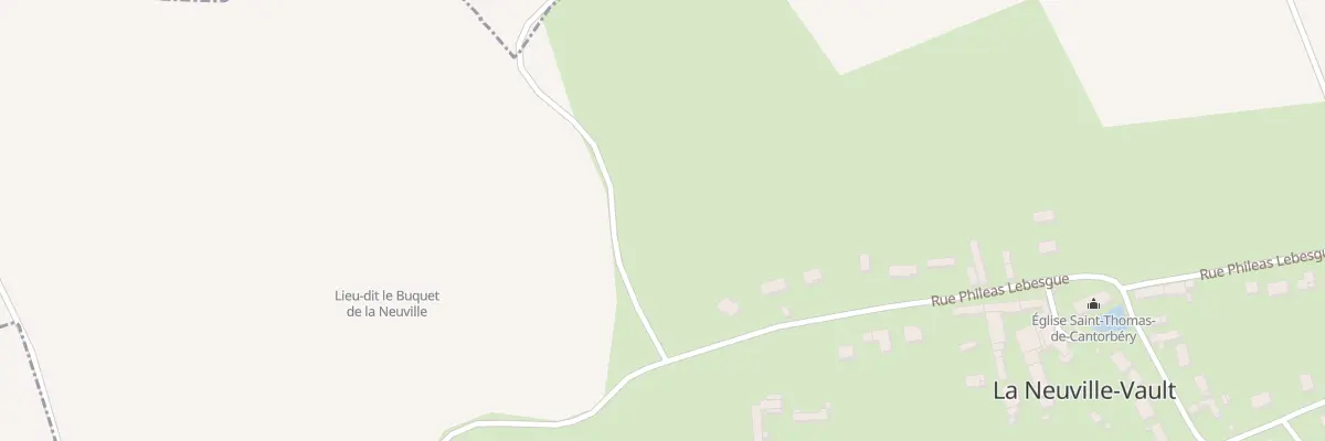Plan du 2B Rue Phileas Lebesgue à La Neuville-Vault