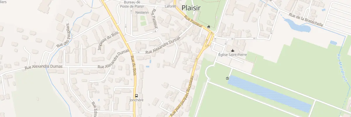 Plan du 43 Rue du Clos des Deux Puits à Plaisir