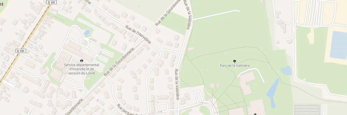 Plan du 333 Rue de la Valinière à Semoy
