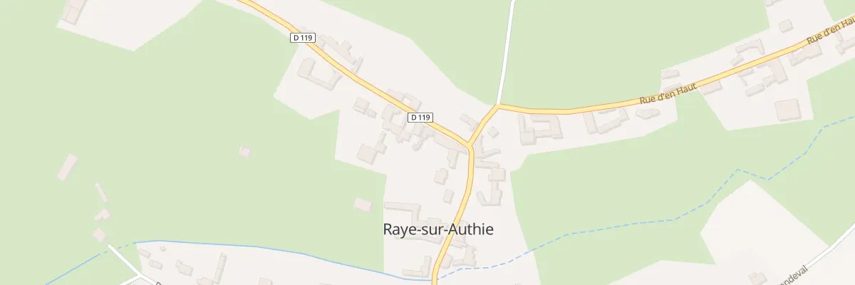 Plan du 70 Rue de Rapechy à Raye-sur-Authie