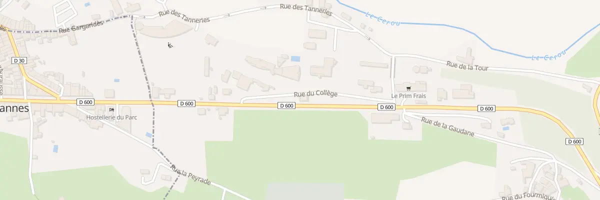 Plan du 50 Av de la Gresigne à Cordes-sur-Ciel